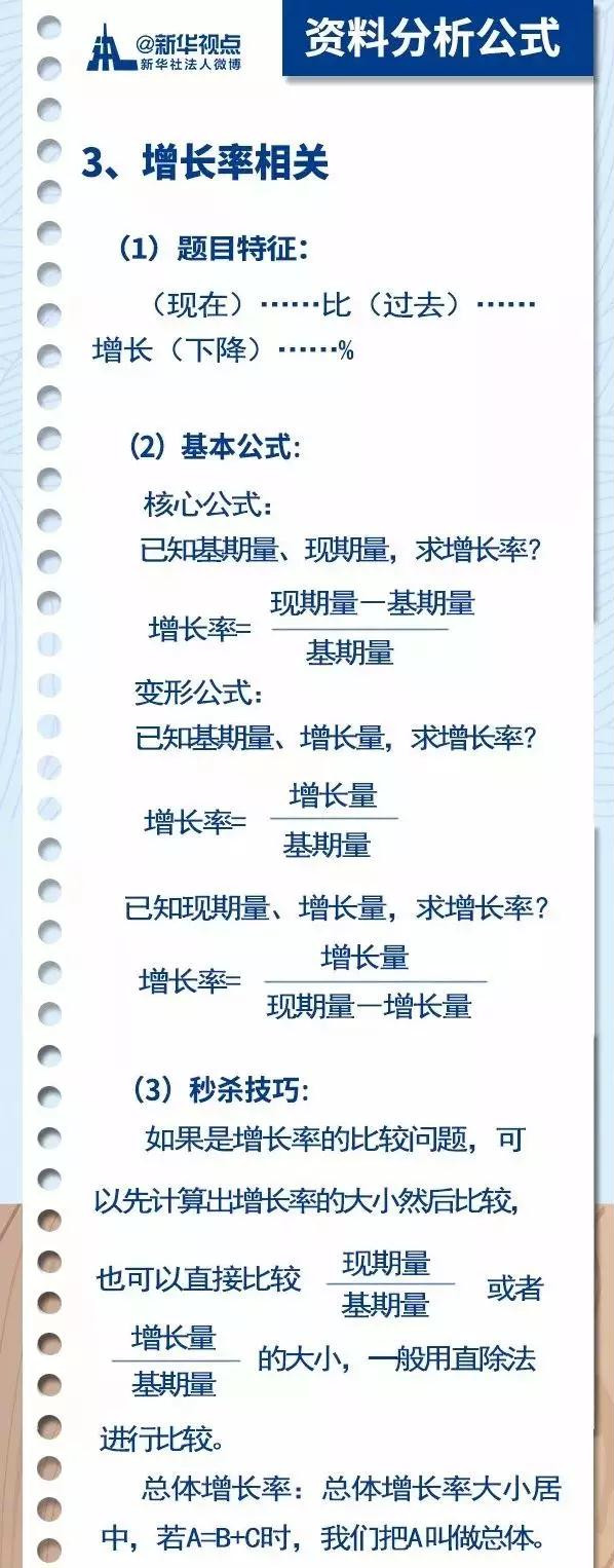 2020國考行測常用公式匯總，背完答題省時省力